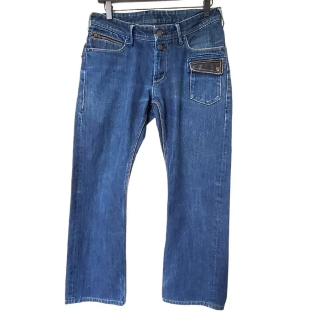 Hiromichi Nakano Men's Jeans Front button & zip. - Picture 3 of 15